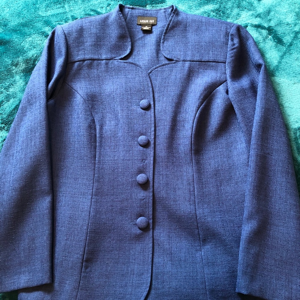 Royal blue blazer